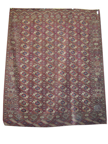 A Tekke carpet,  West Turkestan,  280cm x 228cm