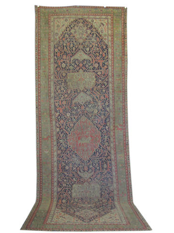 A Karabagh gallery carpet,  South Caucasus,  588cm x 204cm