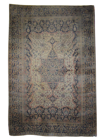 A 'Mohtasham' Kashan rug,  Central Persia,  205cm x 137cm