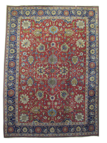 A Tabriz carpet, North West Persia, 422cm x 306cm