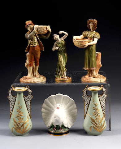 A Royal Worcester figure of 'Dancing', dated 1926,