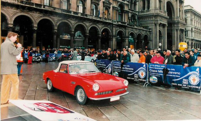 1965 ASA 1000GT Spyder Coachwork by Bertone  Chassis no. 11030 Engine no. 173255