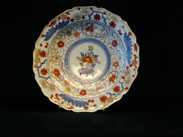 A Spode plate,