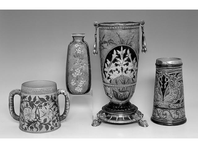 A Martin Brothers stoneware vase,