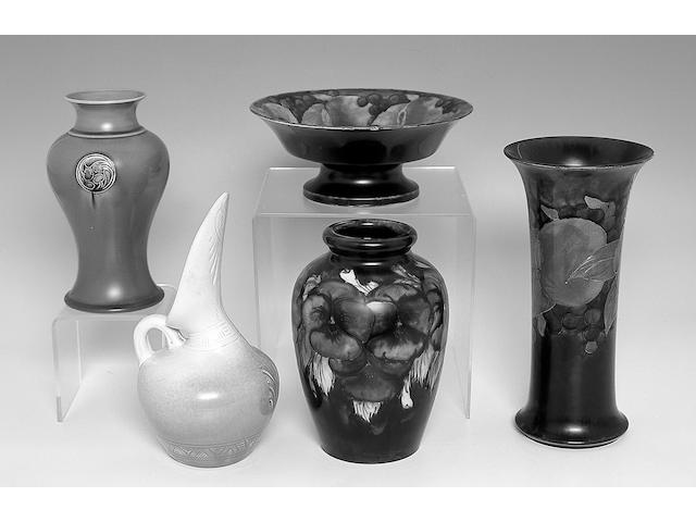 A Moorcroft Pottery Flamminian Ware vase,