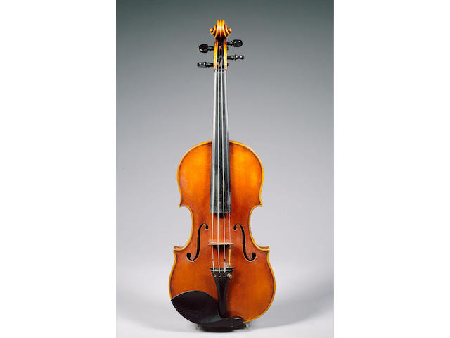 a Violin by Ornato 1931 with cert by Wurlitzer