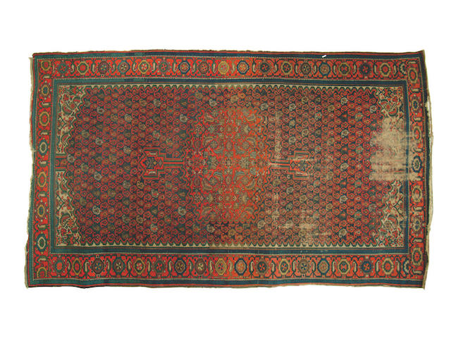 A Malayir carpet,