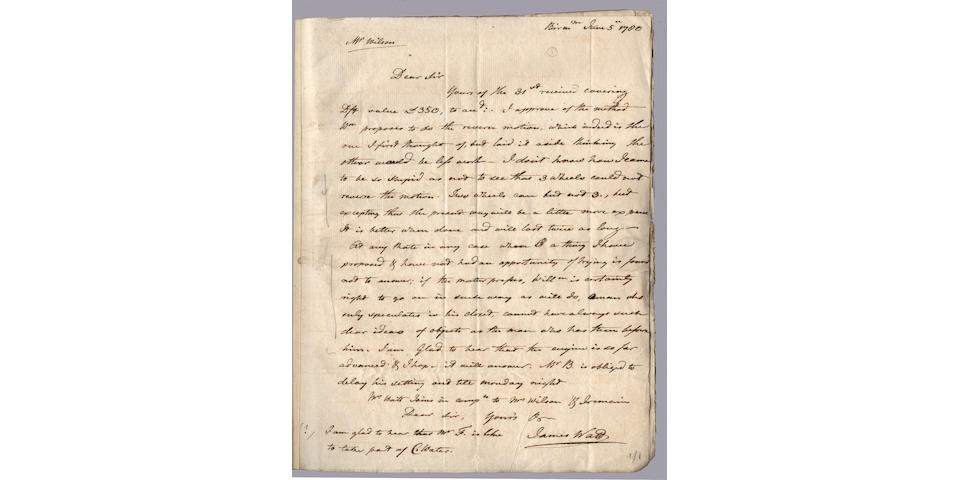 BOULTON & WATT IN CORNWALL The Papers of Thomas Wilson (1748-1820), agent to Boulton & Watt in Cornwall