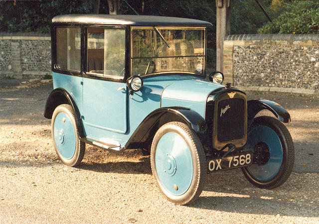 1927 Austin Seven 'Top Hat' Saloon  Chassis no. 58414 Engine no. 53092