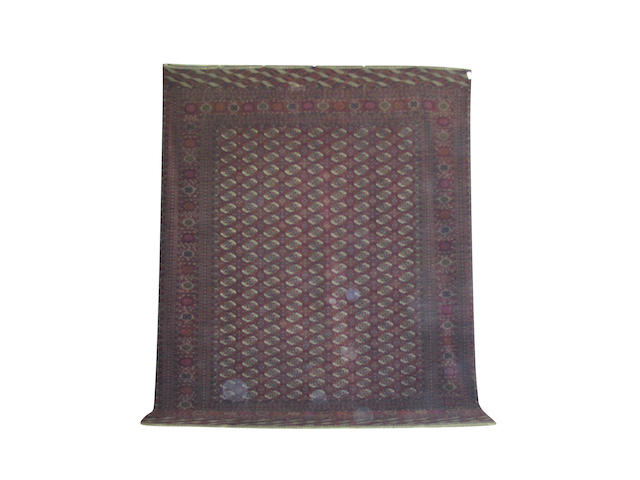 A large Tekke carpet, West Turkestan, 520cm x 396 cm
