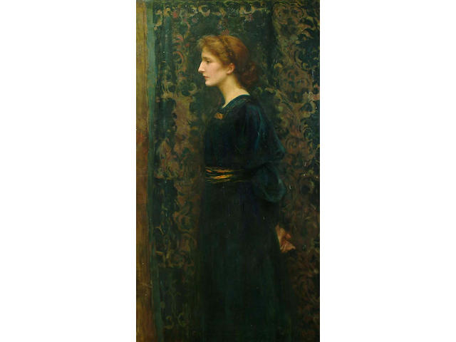 Ralph Peacock (British, 1868-1946) Miss Edith Brignallsigned, oil on canvas