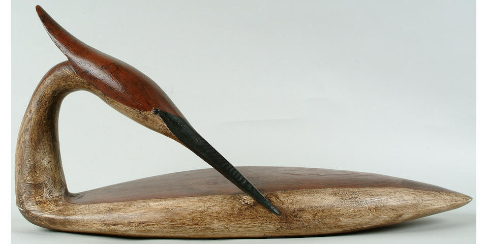 Guy Taplin (British, b.1939) Grebe 65 cm.(length)