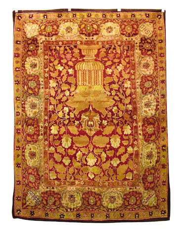 An Indian carpet Hyderabad, 252cm x 183cm