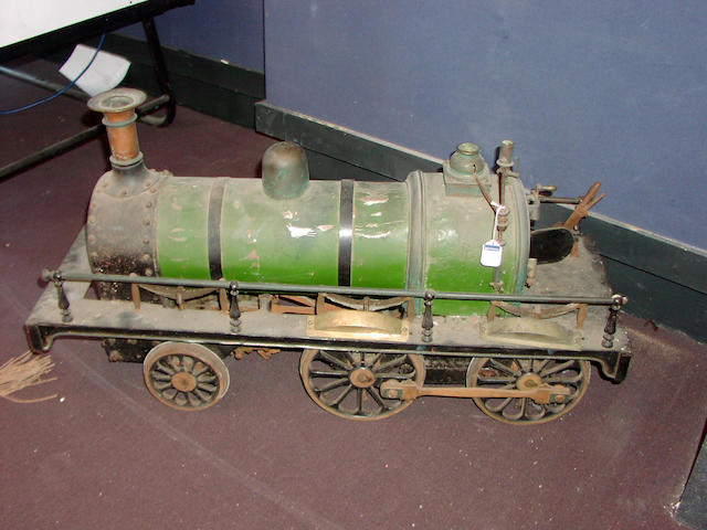 An interesting 10in Gauge 2-4-0 late 19th century model locomotive