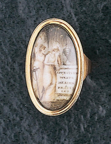 A Georgian memorial ring,