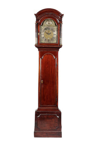 A mid 18th century mahogany longcase clock Simon Kello, Romford