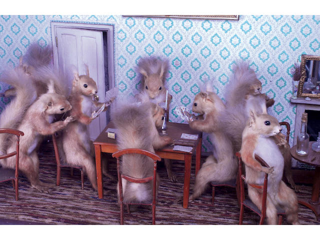 Bonhams : The Sale of the Contents of Mr Potter's Museum ...
 Walter Potter Squirrels