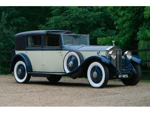 1929 Rolls-Royce Phantom II 40/50hp Sedanca de Ville Coachwork by Barker  Chassis no. 171GN Engine no. BH85