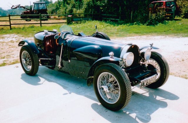 Teal Bugatti Replica T59 Chassis no. 1L18185BW Engine no. AY288 Teal Bugatti Replica T59 Chassis no. 1L18185BW Engine no. AY288