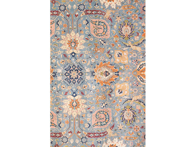 A Benlian Tabriz carpet, North West Persia, 13 ft 10 in x 11 ft (421 x 336 cm)