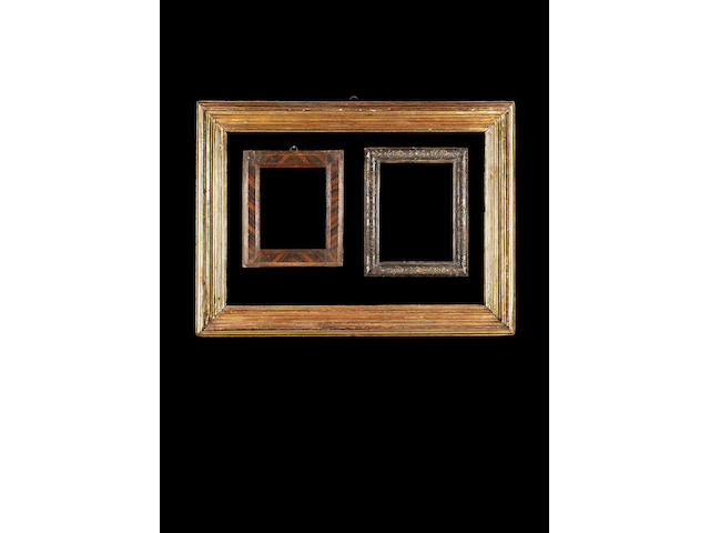 An Italian 17th Century gilded moulding frame,