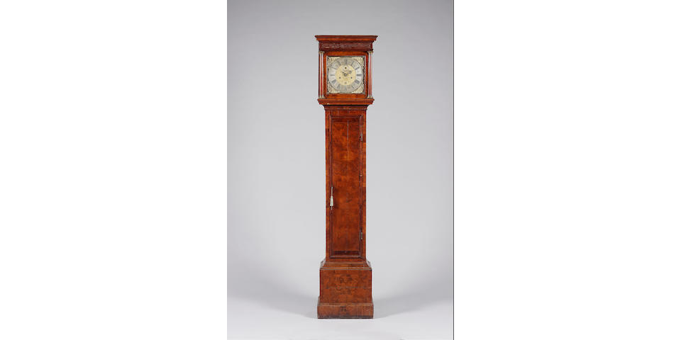 A good late 17th century walnut longcase clock Jonathan Puller, London
