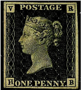 1840 1d. Plate XI: V.R. Official: HB unused with full margins, small thin spots, otherwise fine and scarce. R.P.S. Certificate (1970)