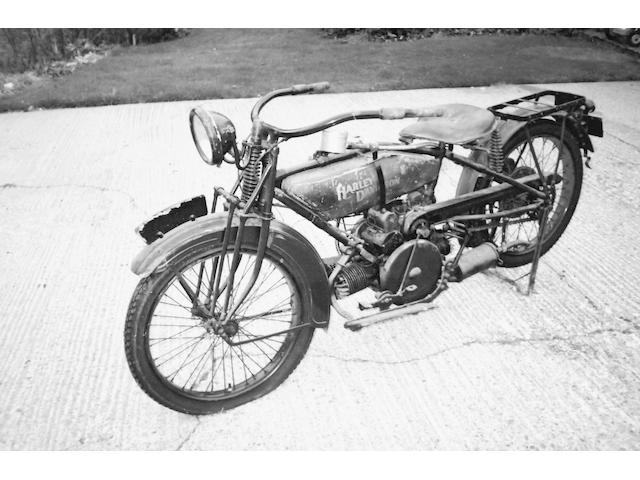 1922 Harley-Davidson 584cc Model WJ Sport Twin  Engine no. 22WJ1607