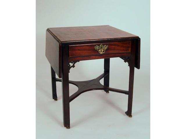 A George III mahogany pembroke table