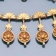 A mid 19th century archaeological revival gold necklace