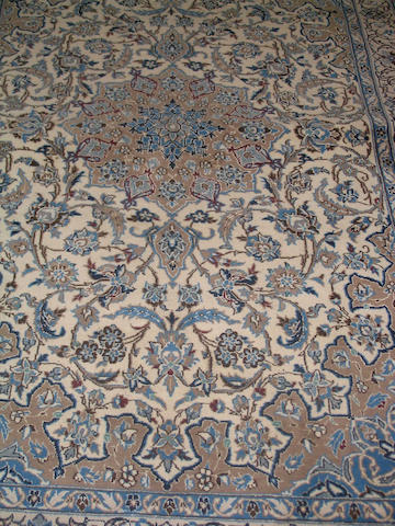 A Nain rug Central Persia, 196cm x 125cm