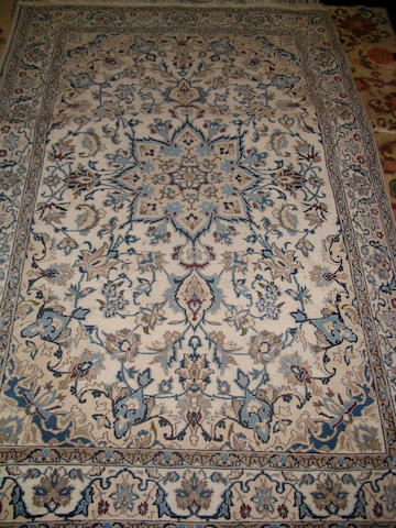 A Nain rug Central Persia, 199cm x 129cm