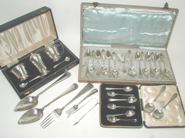 A collection of 19th Century Dutch cutlery,