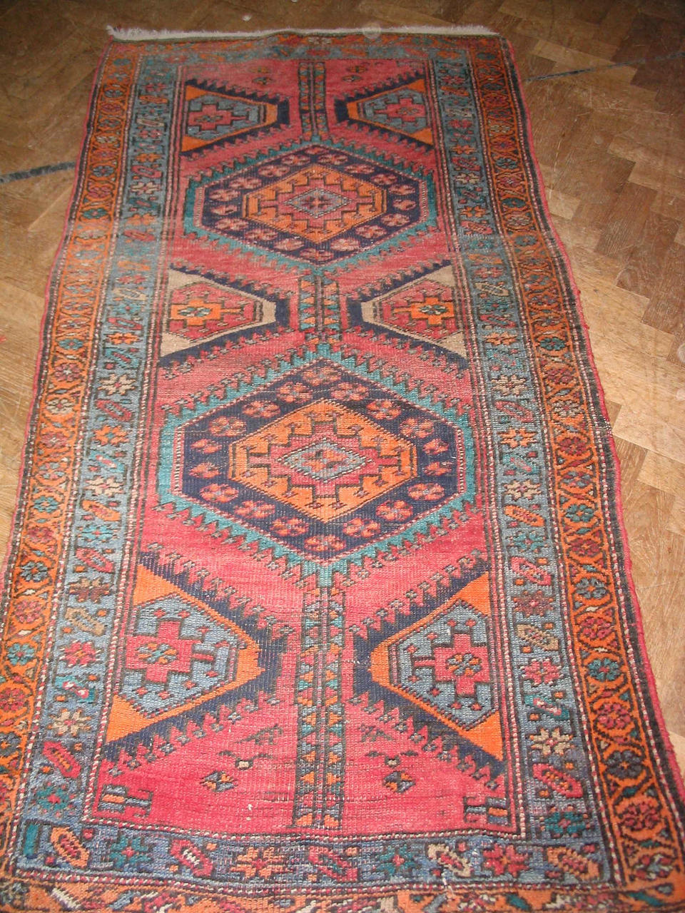 Two Bidjar rugs Persian Kurdistan, 158cm x 102cm (2)