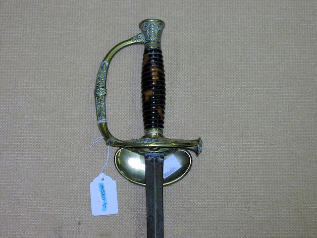 A French infantry officer's sword