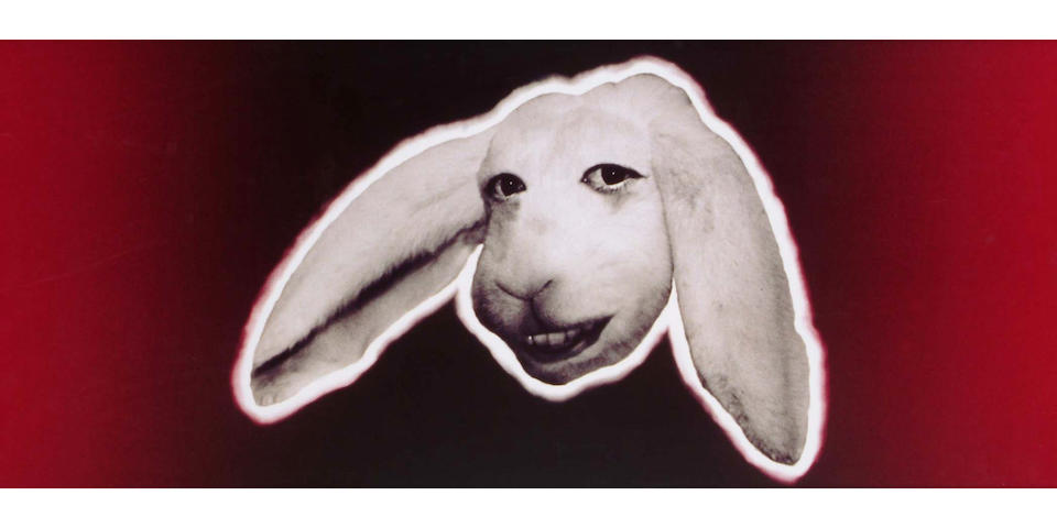 Stephen Murphy (British, b.1962) Self-Portrait as a Rabbit 40 x 90cm.