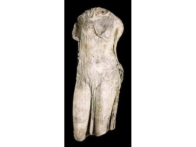 A Roman marble statue of Aphrodite