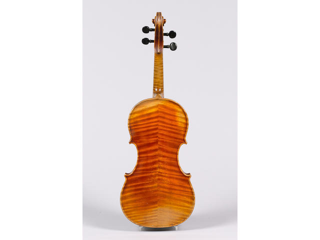A fine and handsome German Violin by Wilh.Herm. Hammig Leipzig 1902