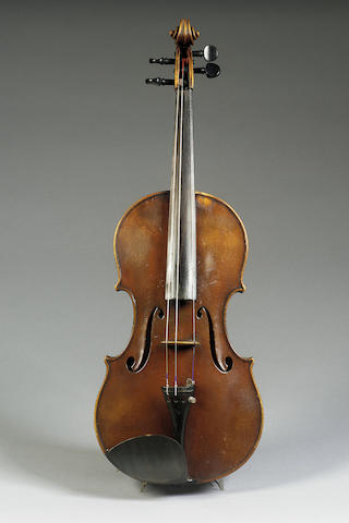 A Violin of the Italian School attributed to S. Scarampella, Brescia circa 1880
