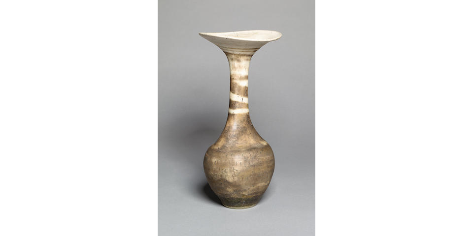 Dame Lucie Rie a Vase with flaring neck