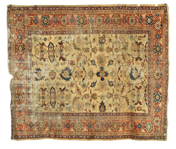 A 'Ziegler' carpet Sultanabad district, West Persia, circa 1890, 303cm x 256cm