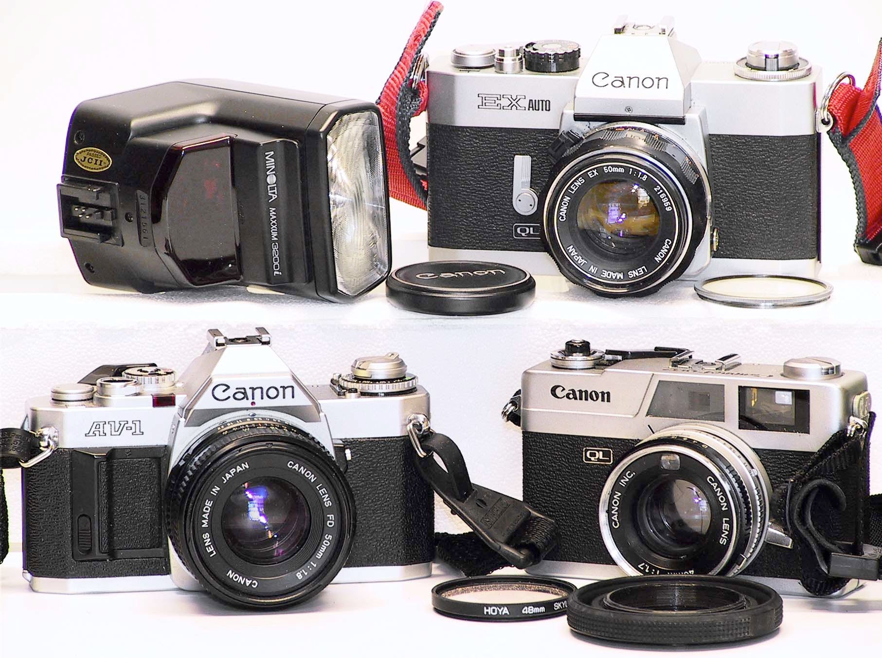 Canon cameras,