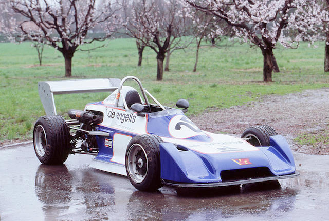 To be sold for charity The ex-Elio de Angelis Monaco Formula 3 Grand Prix-winning,1977 Chevron -Toyota Novamotor B38 Formula 3 Racing Single-Seater  Chassis no. 38-77-01
