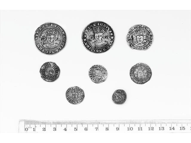 Edward VI (1549-1553),  fine issue Shilling, mm.tun (S.2482).