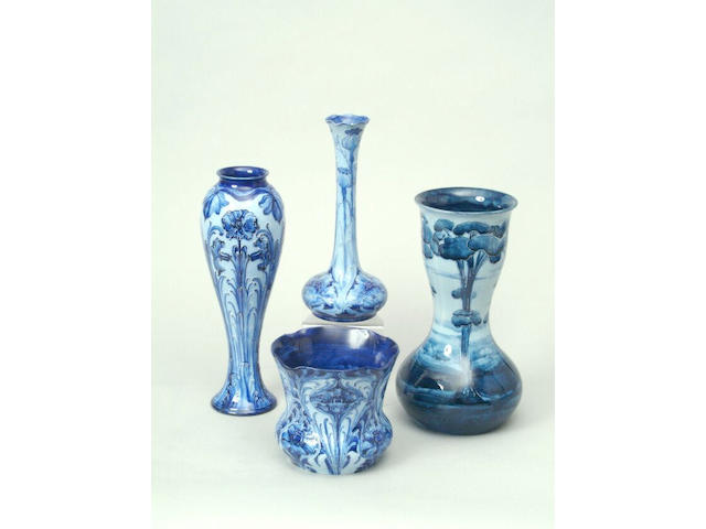 A Macintyre Moorcroft "Florian ware" vase