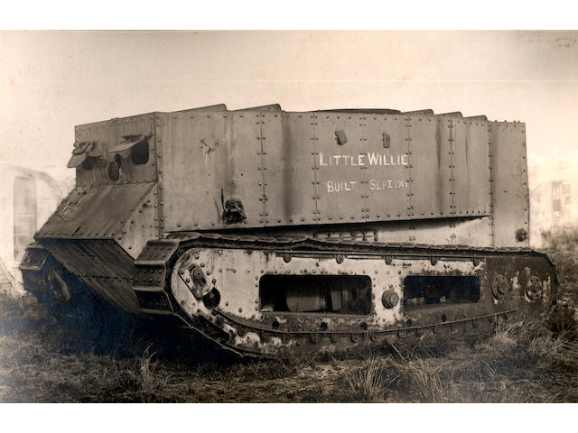 BRITISH TANKS AND MECHANIZED VEHICLES Two Albums Assembled by, or for, Major-Gen. Sydney Peck, C.B., 1931