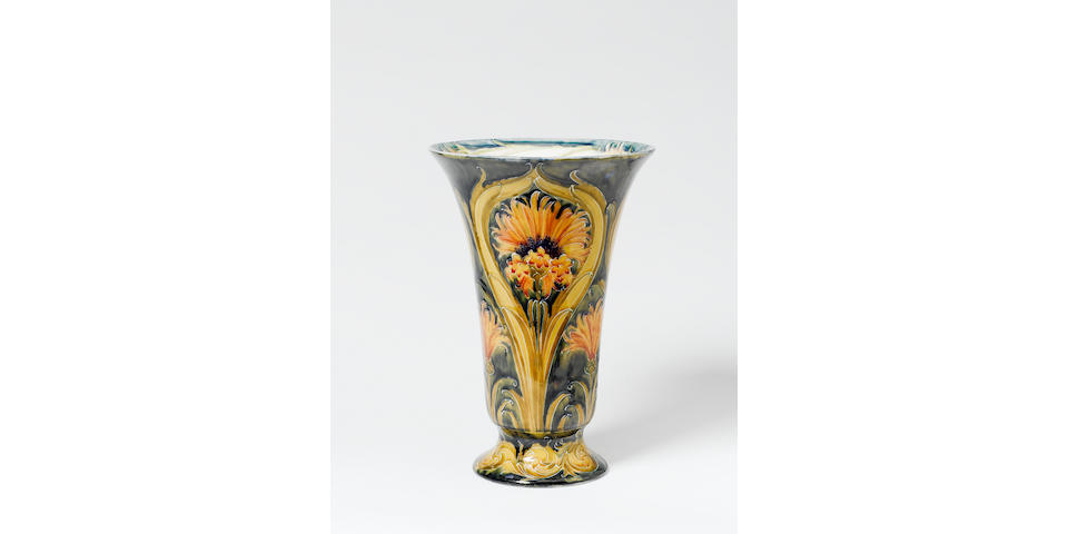Moorcroft Cornflower Vase c1900