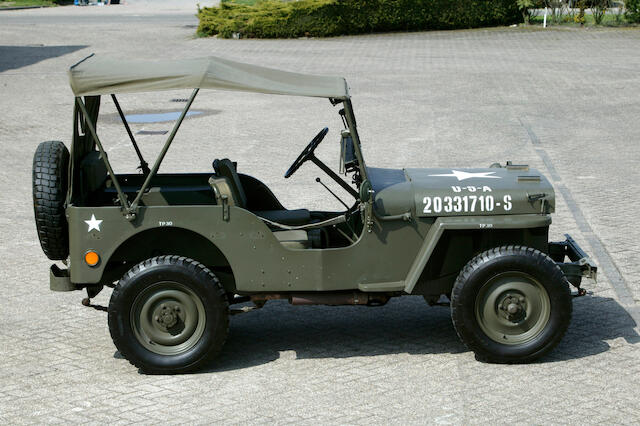 Bonhams 1944 Ford Jeep 4x4 Open Utility Chassis No Serial No Engine No Contract No 462 Woa Fmgpw