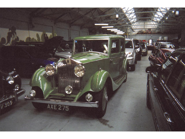 One family ownership from new,1934 Rolls-Royce 20/25hp Limousine  Chassis no. GHA16 Engine no. S3X
