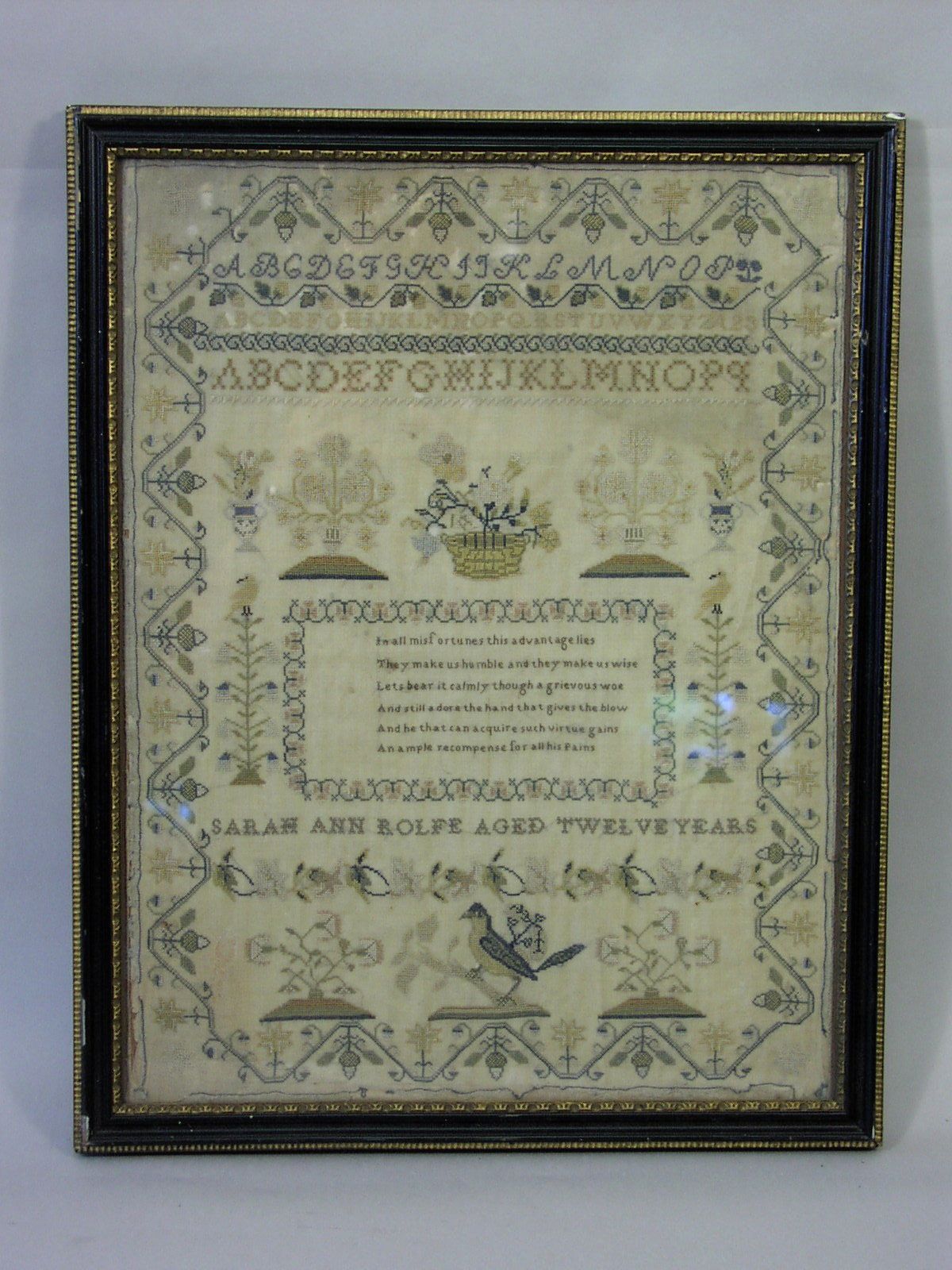 A 19th Century sampler